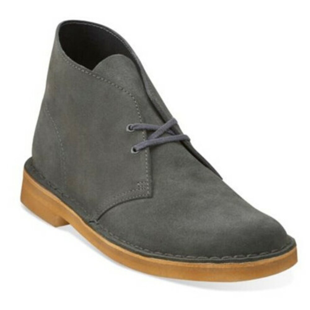 Clarks Originals Desert Boot, Grey Suede